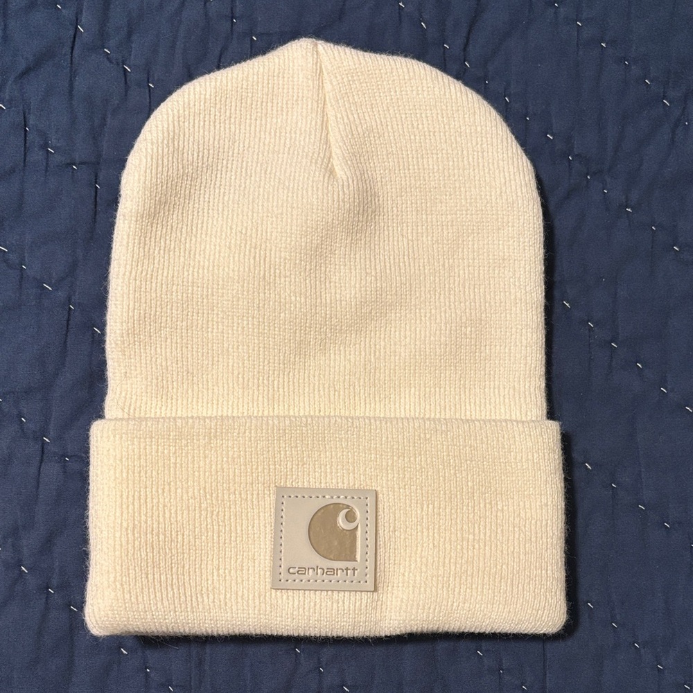 Carhartt Off-White Knit Beanie